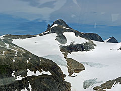 An ice field