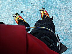 Footwear for the ice