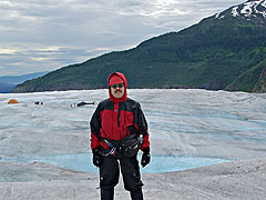 Suited up for trekking