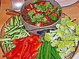 Spiced Twice-Cooked Eggplant with vegetables
