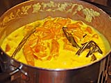 Asian Pumpkin in Pandan-Scented Coconut Sauce