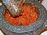 Chillies for sturgeon