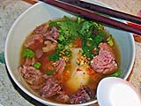 Stewed Beef Rice Noodles &mdash; ''Boat Noodles''