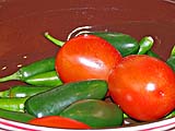 Tomatoes and Jalapenos