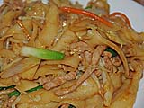 Hand-Shaved Noodles with Pork