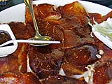 Peking duck ''two ways'' - crispy skin with steamed buns