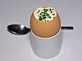 Soft Scrambled Egg with maple and chives